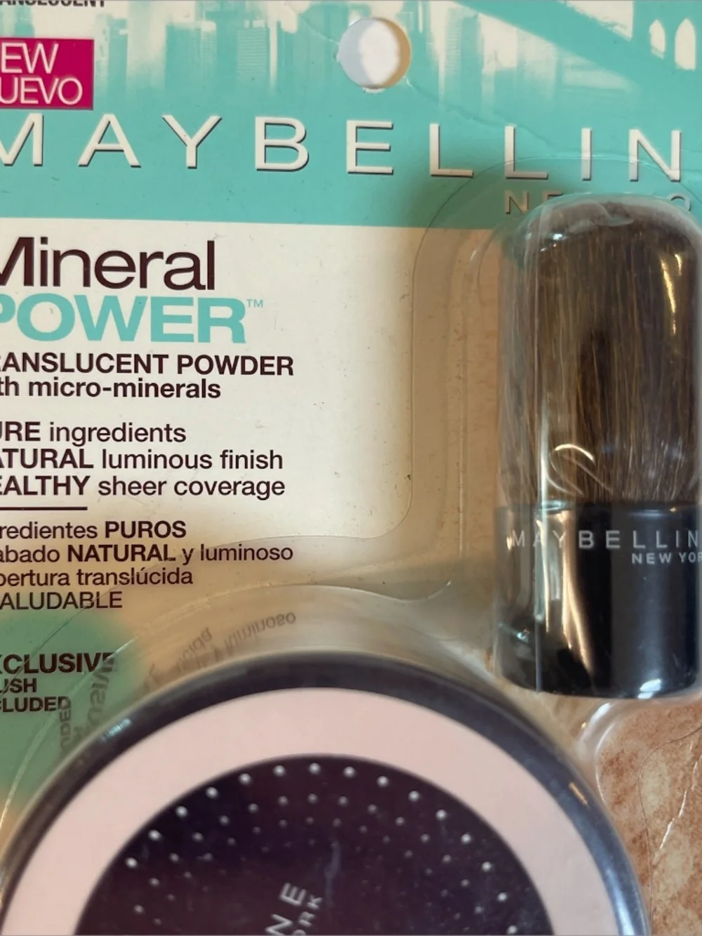 Maybelline Mineral Power Translucent Loose Powder New SEALED .28 Oz